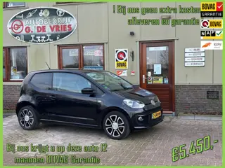 Volkswagen Up! 1.0 high up! BlueMotion - Prijs inclusief 12 maanden BOVAG-garantie en afleveren –