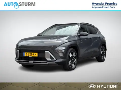 Hyundai Kona 1.6 GDI HEV Premium NL-Auto, Meest Luxe Uitvoering!