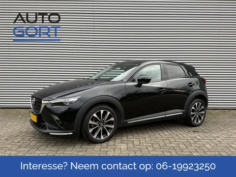 Mazda CX-3 2.0 SkyActiv-G 121 Sports-Line | Trekhaak | Full led koplampen | 38.000km! | Head-up disp