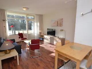 Zonnig en licht appartement met terras aan tuinzijde bij De Koog