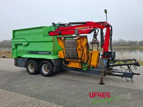 Heizohack HM 8-400 KLC chipper combi (bj 2017)