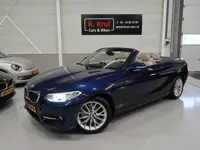 BMW 2-serie Cabrio 220i Sport Automaat Airco-ecc Trekhaak afneembaar Navigatie Sportstoelen Leer Bei