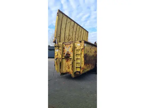 Container 36 M3 Met hydraulisch deksel