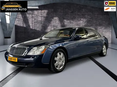 Maybach 62 5.5 V12 | Ultieme Luxe | Lounge stoelen | Massage | scheidingswand | volledig ondehouden 