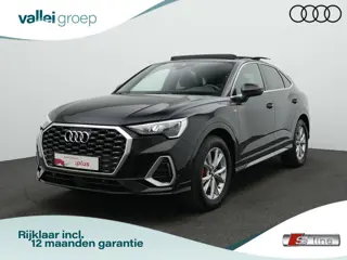 Audi Q3 Sportback 35 TFSI 150 pk S-tronic S-Line | Panoramadak | Trekhaak | Achteruitrijcamera | Nav