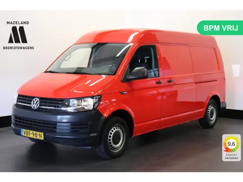 Volkswagen Transporter 2.0 TSI 150PK L2H2 Benzine 2x schuifdeur - Airco - Camera - Trekhaak - €19.90