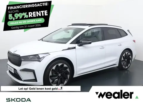 Skoda Enyaq iV 80 Sportline | 204 PK | SoH 90% | Panoramadak | 21" LM velgen | Elek. achterklep Virt