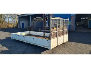 Open laadbak 5 meter met aluminium schotten