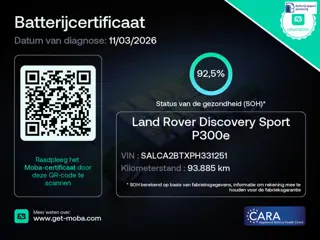 Land Rover Discovery Sport P300e 1.5 R-Dynamic SOH 93% ORG.NED / NAP / PANORAMADAK / MERIDIAN / LEER