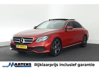 Mercedes-Benz E-klasse 220 d 194pk Premium Plus Trekhaak Leder 360Camera Burmester Memory Panoramada