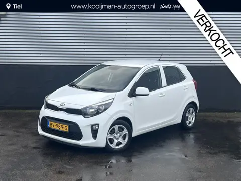 Kia Picanto 1.0 CVVT EconomyPlusLine Nieuw geleverd, Dealeronderhouden, 1e eign. Airco, Bluetooth, B