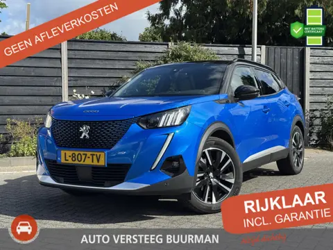 Peugeot e-2008 GT Pack 50 kWh 136PK Automaat Inclusief batterijtest, Navigatie, Achteruitrijcamera, 
