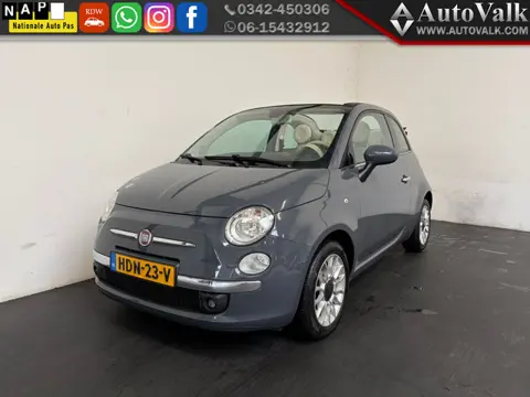 Fiat 500 1.2 Lounge. Cabrio! (bj 2013)
