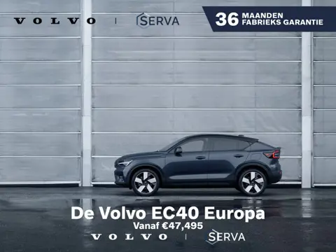 Volvo EC40 Single Motor Extended Range Ultra Europa 82 kWh | Vanaf €47,495