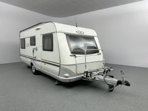 LMC Favorit 490 E Bankairco Voortent Mover Fietsendrager