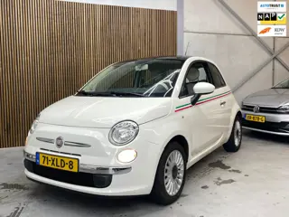 Fiat 500 1.2 Lounge | PANORAMADAK | AIRCO | Nederlandse Auto |