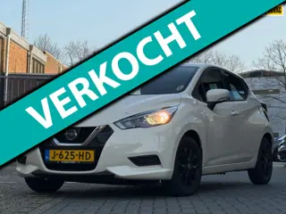 Nissan Micra 1.0 IG-T Acenta - Pure White - Nav/PDC - 8x Micra v.a. €8.995,-