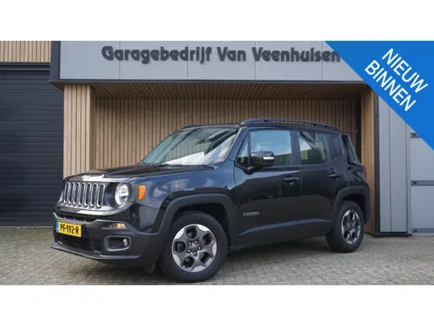 Jeep Renegade 1.4 140PK Automaat MultiAir Longitude Airco Cruise Control Navi 16inch LM 48461km *NL 