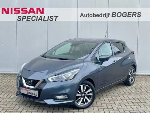 Nissan Micra 1.0 IG-T N-Connecta Navigatie, Climate Control, Cruise Control, Afn.Trekhaak, 16"Lm, Ac