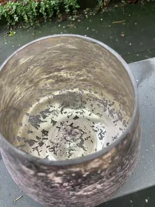 WINDLICHT VITREOUS HOOG 16,5 CM NIEUW