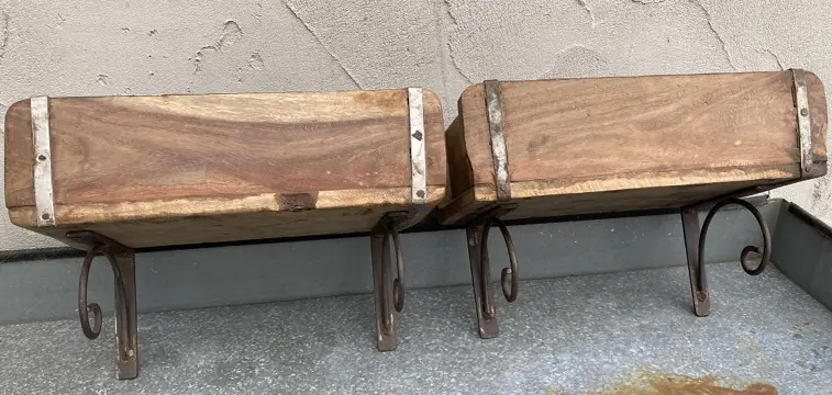 WOODEN BRICK MOULD VINTAGE MUURMONTAGE STEENKIST