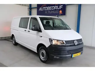 Volkswagen Transporter 2.0 TDI L2H1 150PK DC Business Comfortline - Airco, Cruise, PDC, Trekhaak.