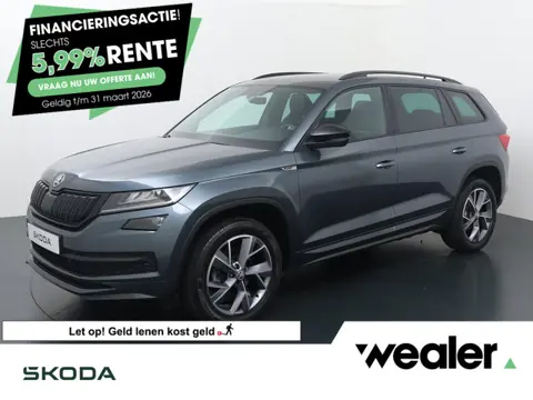 Skoda Kodiaq 1.5 TSI Sportline Business | 150 PK | Automaat | Trekhaak wegklapbaar | Voorstoelen ver
