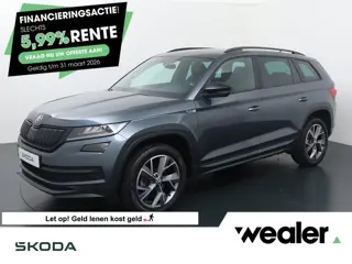 Skoda Kodiaq 1.5 TSI Sportline Business | 150 PK | Automaat | Trekhaak wegklapbaar | Voorstoelen ver
