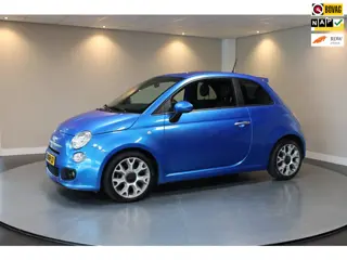 Fiat 500 0.9 TwinAir Turbo 500S *Azzurro Italia* Leer|Interscope|Climate|PDC|Sport|NAP