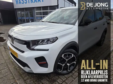 Citroen C3 1.2 Turbo 100pk Plus ALL INRIJKLAARPRIJS/Airco/Apple Carplay/Parkeersensoren/Cruise Contr