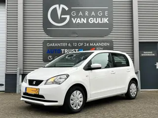 SEAT Mii 1.0 60PK Airco,Isofix,ElektrischeRamen,Radio/Cd-Speler,StoelVerwarming,Usb,StuurBekrachtigi