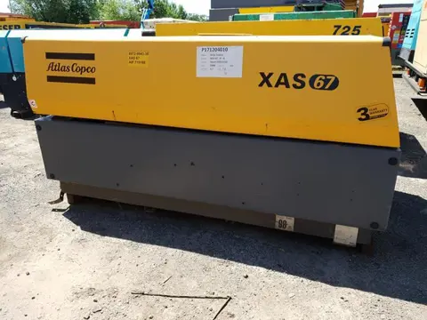 Atlas-Copco XAS 67 DD - N - G BOX (bj 2008)
