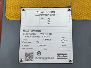Atlas-Copco XATS 1200 CUD (bj 2021)