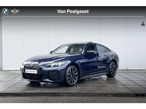 BMW i4 M50 M-Sport Pro 19 Inch / Stuurwielrand Verwarming / Comfort Acces / Glazen Schuifdak / Binne