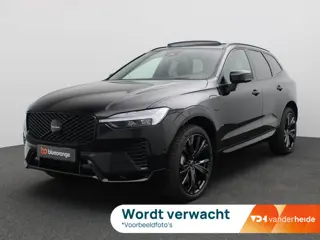 Volvo XC60 2.0 T6 Plug-in hybrid AWD Plus Black Edition Leder, Pano-Schuifdak, Trekhaak, 21" LM Velg