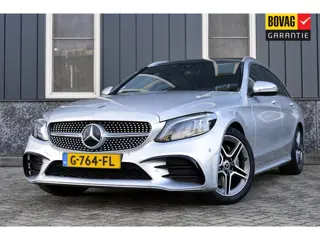 Mercedes-Benz C-Klasse Estate 180 AMG-Line Rijklaarprijs-Garantie Panorama dak Leder Burmester Led 3