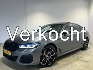 BMW 5 Serie 530e Business Edition Plus | M-pakket | schuif-/kanteldak | Trekhaak | 360'Camera |