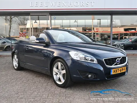 Volvo C70 Convertible 2.5 T5 Summum, leer, navi, clima, cruise, voll. Volvo dealer onderhouden