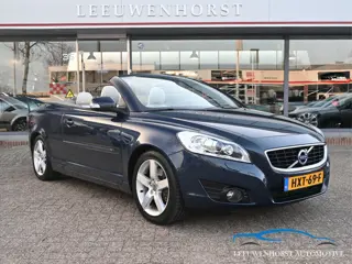 Volvo C70 Convertible 2.5 T5 Summum, leer, navi, clima, cruise, voll. Volvo dealer onderhouden
