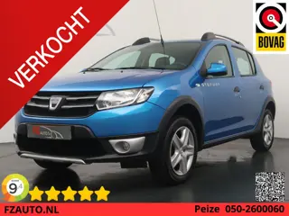 Dacia Sandero 0.9 TCe Stepway Lauréate - Nieuwe distributieketting - Navigatie - Lichtmetalen velgen