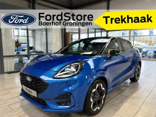 Ford Puma EcoBoost Hybrid 155 pk ST-Line X | Trekhaak | Winter Pack | 360° Camera | B&O | Adapt. cru