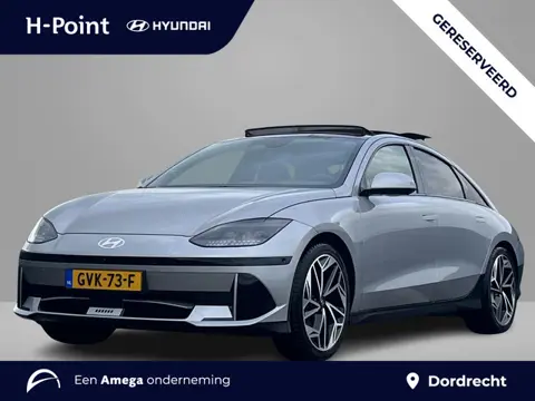 Hyundai IONIQ 6 Lounge 77.4kWh 228pk | SCHUIFDAK | LEDEREN BEKLEDING ELEKTRISCH VERSTELBAAR| WARMTEP