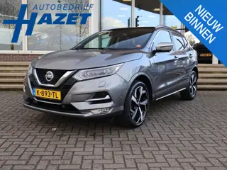 Nissan Qashqai 1.3 DIG-T TEKNA+ PANORAMA | LEDER | 360 CAMERA | ADAPTIVE CRUISE | BOSE | STOELVERW. 