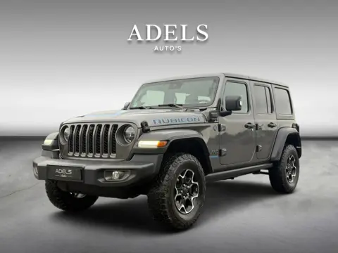 Jeep Wrangler Unlimited 4xe 380 Rubicon Trekhaak Camera Keyless ACC Stoelverwarming Dealer Onderhoud