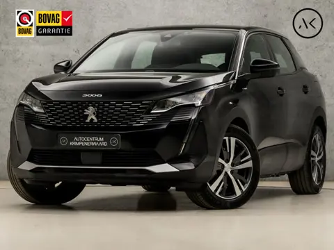 Peugeot 3008 1.6 HYbrid 225 Allure Sport 225Pk Automaat (APPLE CARPLAY, GROOT NAVI, 360 CAMERA, ZWAR