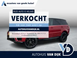 Land Rover Range Rover Sport 2.0 Si4 S | Navi/Leder/Clima/Cruise/Stoelverw./Voorruitverw./Apple CarP