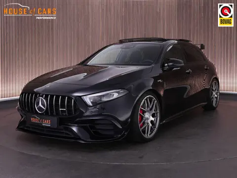 Mercedes-Benz A-klasse 45S AMG 420pk 4MATIC+ Premium Plus |dealer onderhouden|Brabus verlagingsset|M
