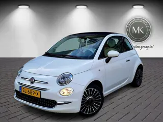 Fiat 500C 0.9 TwinAir Lounge Cabrio, Airco, Navigatie, Bluetooth, 2e Eigenaar!!