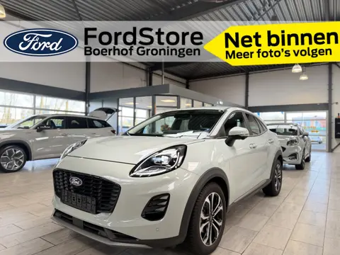 Ford Puma EcoBoost 155 pk Hybrid Titanium | Winter Pack | Adapt. Cruise | 360 Camera | 4 seiz. bande