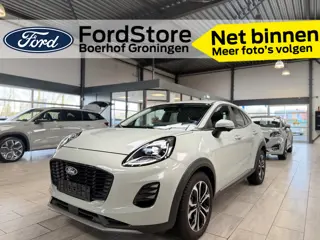 Ford Puma EcoBoost 155 pk Hybrid Titanium | Winter Pack | Adapt. Cruise | 360 Camera | 4 seiz. bande